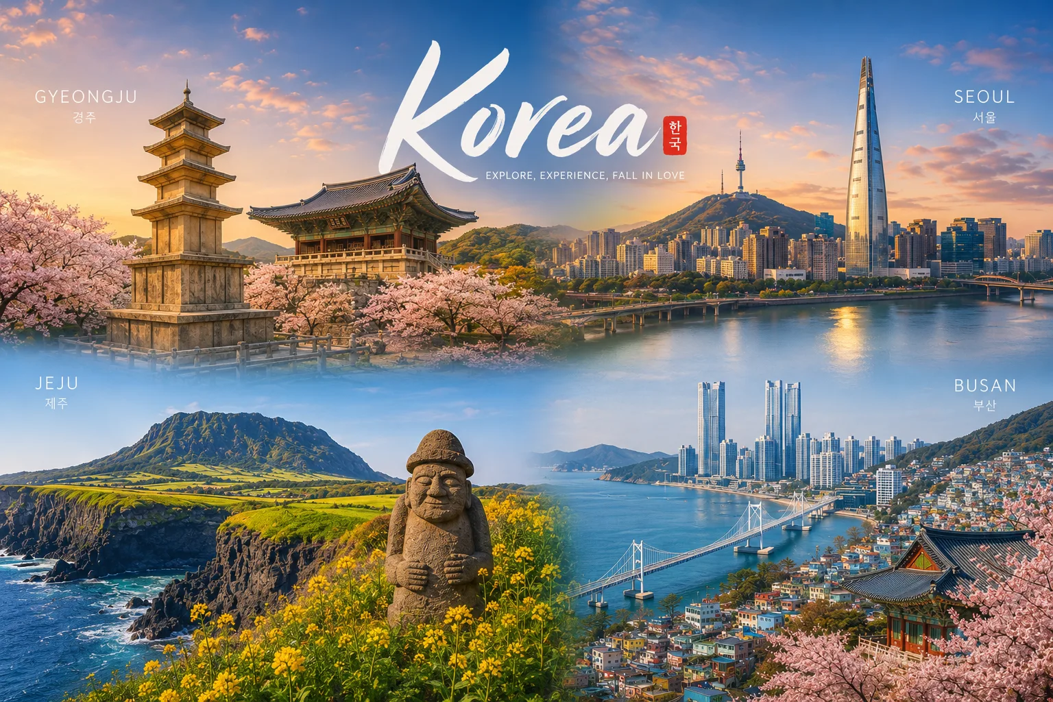 Korea travel destinations